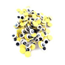 눈알 인형눈알 스티커눈알 접착/비접착 크기혼합 인형만들기 공예재료 20종-6mm~30mm, 소포장스티커(접착)눈알 15mm, 1개