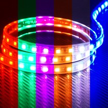 삼항LED 방수 튜브타입 5050 3칩 LED바-(10cm당 가격), 24V용-검띠/RGB LED(10cm당)