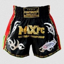 컨텐더 MAX FC 트렁크 K-12 [맥스] 무에타이팬츠 복싱팬츠 팬츠 무에타이 킥복싱 복싱