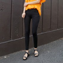나나진 블랙 스키니 NA350