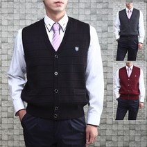 국내생산 VIP CLUB 니트조끼 VIP882