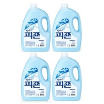 피죤 섬유유연제 본품 블루비앙카, 4개, 4.2L