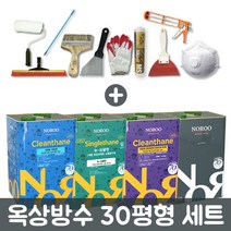 노루페인트 옥상방수 30평형 세트 우레탄페인트 방수페인트, 2mm:녹색
