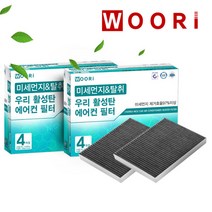 우리 활성탄 필터 (1회 교체분), 1개, 기아 | wc149 레이