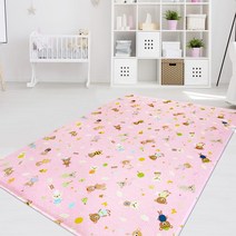 JSS&D 놀이방매트 거실 바닥 PVC 쿠션매트 유아 층간소음방지 발매트, 하늘동산양면