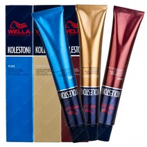 웰라 뉴 콜레스톤 퍼펙트 염색약 80g 염모제, 8/44 케롯오렌지, 1개
