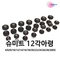 슈미트 12각아령, 블랙, 7kg
