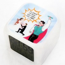 올데이 힘을주는 메시지 무드등시계(합격기원 수능선물 시험선물), A.지금공부..부인얼굴이바뀐디