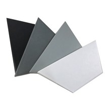 중앙데코 하프헥사곤 타일 절반 육각형 색상선택 벽 바닥겸용 박스판매 70ea, 라이트그레이, 1box