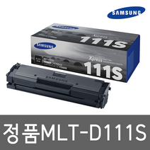 삼성전자 정품 MLT-D111S SL-M2024 SL-M2026 SL-M2027 SL-M2028 SL-M2077 SL-M2079 정품토너, 1개, (삼성정품)교환없음