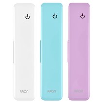 라온 DIY 휴대용 칫솔살균기 자외선살균기 RNS-200ser, 화이트핑크