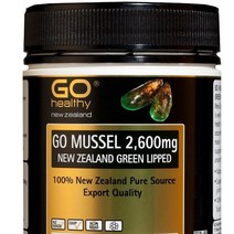 뉴질랜드 고헬시 gohealthy 초록잎홍합 분말 그린머슬 고머슬2600 300캡슐 1통, 26g