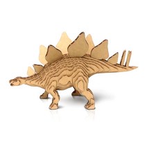 콘타모 골판지 3D 종이 입체 퍼즐 라지 Large (라지), 공룡, 스테고사우르스 (Large)