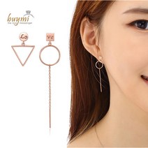 바이미 14k 정품-언발러브 귀걸이