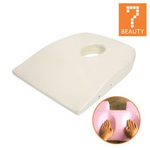 세븐뷰티 마사지베개, 얼굴가슴겸용베개 (여성용/대)_화이트, 1개