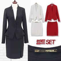 DSN-시에나정장 노카라 프릴자켓