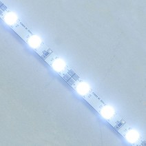 LED바 30구 3컷팅 9000K 쿨화이트 12V 엘이디조명 간접조명, 선택1-1_비방수30구1컷팅3000K전구색