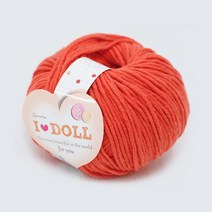 [앵콜스] IDOLL 아이돌실(10+1) 인형실 소품실 면사 뜨개실 털실, 36 홍시