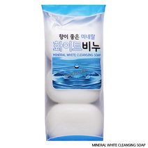GJ가짐 향이 좋은 미네랄 화이트 비누(3개입), 90g, 1개