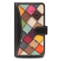 갤럭시 S9 천연소가죽 타조패치라운드 핸드폰케이스