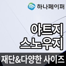 하나페이퍼 아트지 및 스노우지, D-아트300g[A300], A4ㅡ100매