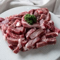 루루축산 우등심(목심) 국거리용 수입소고기 500g, 1팩