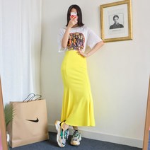 데일리슈가 비비 밴딩 롱스커트