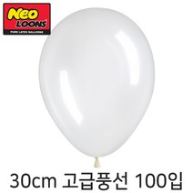 네오텍스 30cm투명풍선(12인치), 100입