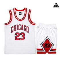 [크누트] 시카고 불스 NB23 (SM 쿨기능성) 농구유니폼 세트