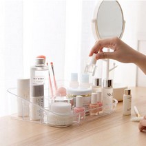 화장품정리함 아크릴정리함 수납함-미니(투명), 1개