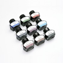 카코 KACO 9가지 색상 만년필 병잉크 30ml, 브라운