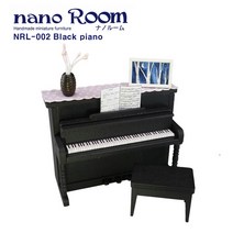 나노룸 블랙 피아노 NRL-002 DIY 미니어처 가구