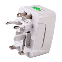 여행용 멀티 어댑터 플러그 110V 250V 올인원 아답타 콘센트 충전기 유럽 동남 아시아 미국 일본 중국 호주 필리핀 홍콩 캐나다 하와이 괌 사이판 베트남 태국 대만 해외 여행, (멀티어댑터-파우치포함), 1개