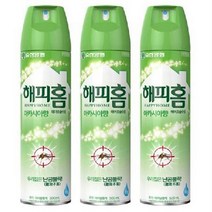 유한양행 해피홈 에어로졸(아카시아향) 500mLx3개, 3개, 500ml