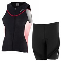 ORCA 226 TRI TANK+TECH SHORT(검정+빨강)(오르카 경기복)