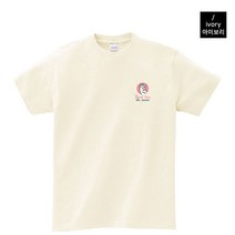 플로우핏 띵크레스 핑크 박스핏 면 반팔티셔츠