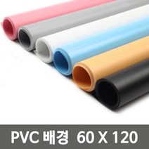 라이트앤 PVC 촬영 배경지 60x120cm, 1개, PVC60-블랙