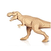 콘타모 3D종이입체퍼즐, 티라노사우루스 L, 1set