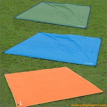 [EXTEN] 캠핑 그라운드 시트 겸 미니 타프_, 오렌지_