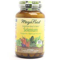메가푸드 셀레늄 미네랄 타블렛 글루텐 프리 비건, 60개입, 1개