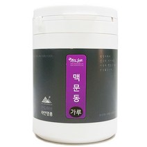 진도허브 국내산 맥문동 거심맥문동 맥문동가루 맥문동환, 맥문동가루(선물용 통) 300g