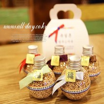 올데이 (돌답례품 결혼답례품인기상품)깨볶고 살께요60ml)참깨 답례품, 1세트, 전통복(opp무료포장)