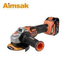 아임삭 충전그라인더 BL22G806 21.6V-6.0Ah배터리2개 세트 그라인다, 1개