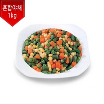 랜시푸드 냉동혼합야채 4종 야채믹스 1kg, 1봉