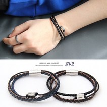 제이크 헤이든남자가죽 팔찌