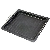 노마드캠핑 BBQ 그릴 불고기판 블랙, 1개