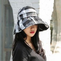웨스트무브 여성썬캡 여름 여자모자 자외선차단 돌돌이 와이어 버리테일