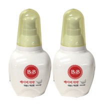 비앤비 NEW 오랄크린 1단계 액상형 베이비 치약 80g 바나나향, 2개