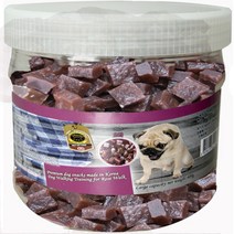 수제명가 수제 대용량 연어 오리코코넛 큐브400g 수제간식, 1개, 오리 코코넛