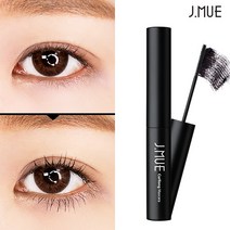 제이뮤 1+1번짐없는 스키니 마스카라, 컬롱 마스카라+브러쉬 블랙, 1개